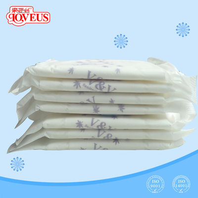 Disposable Organic Cotton Ultra Thin Pads Maxi 230mm Over 100ml Absorbency ODM