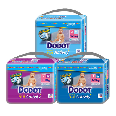 SAP Paper Infant Baby Diapers Absorbency Core Large Diaper Pants With Magic Tape