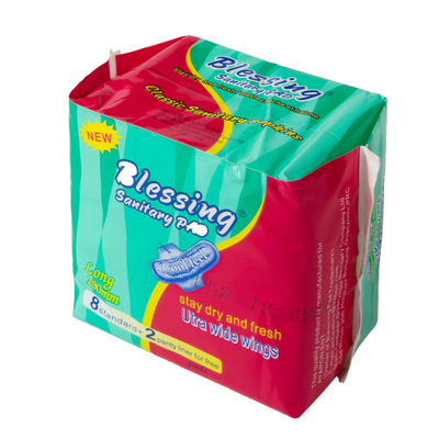 Winged Cotton Menstrual Pads Maxi 290mm Women'S Hygiene Pads