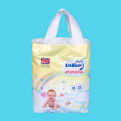 Breathable Easy Up Training Pants Nappies SAP Absorbency 3D Anti Leak