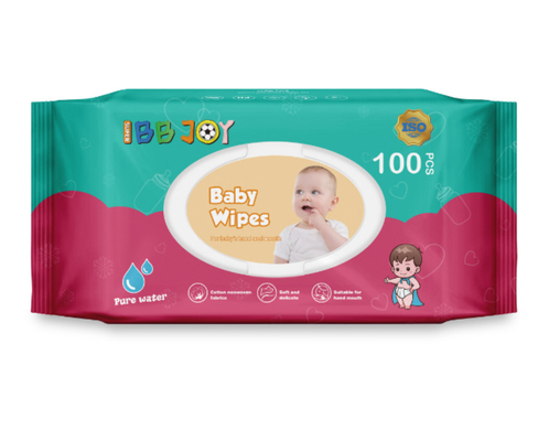 BB Joy Herb Antibacterial Hands Wet Wipes Plain EDI Purified Water