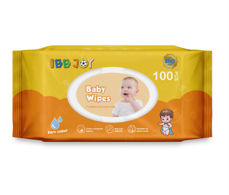 BB Joy Herb Antibacterial Hands Wet Wipes Plain EDI Purified Water