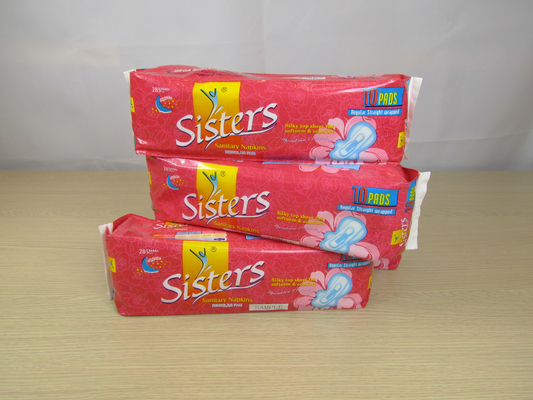 Overnight Sanitary Napkin Pads 320mm Ultra Thin Maxi Pads For Lady