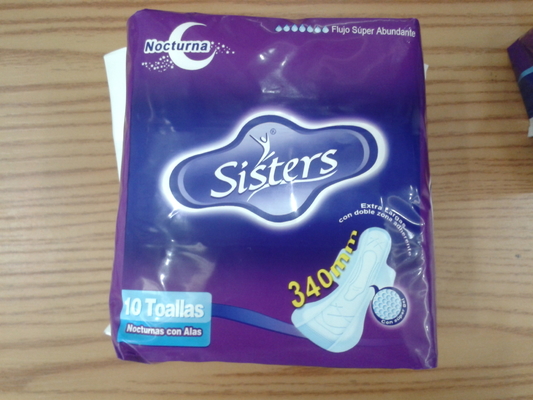 Wrapping Sanitary Napkin Pads Waterproof Absorbent Fabric Menstrual Pads