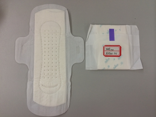 Herbal Bamboo Sanitary Pads Thin Wingless Maxi Pads With Cottony Cover
