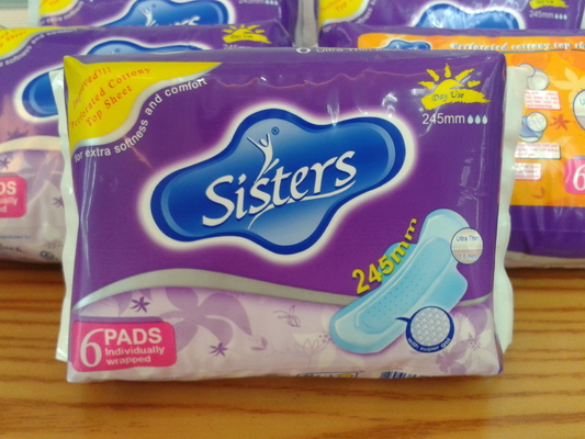 Wrapping Sanitary Napkin Pads Waterproof Absorbent Fabric Menstrual Pads