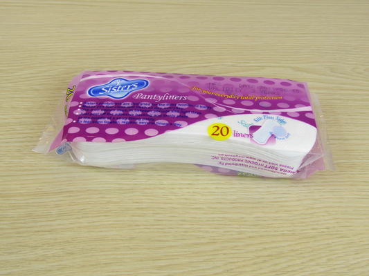 Perforated Film Natural Organic Panty Liners / Maternity Panty Liners OEM