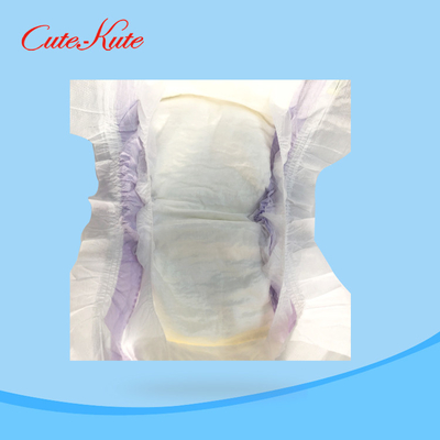 100% Cotton Baby Diapers With Elastic Waistbands Adjustable Extra Thin Absorbent