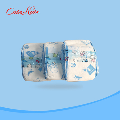 Disposable Leak Guard Protection Diaper Unisex With Fluff Pulp Core