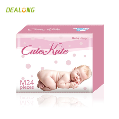 Refastenable Infant Baby Diapers