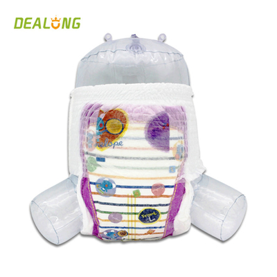 3M Side Tape Baby Pull Up Pants Leak Guard Pull Up Style Diapers Fluff Pulp