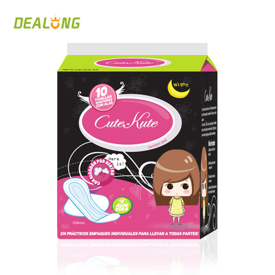 Lady Anion Sanitary Napkin Perfume Organic Cotton Diaper FDA