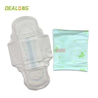 Printed 250mm Maternity Sanitary Pads Dryness Sofy Mint Pad For Lady Day Use