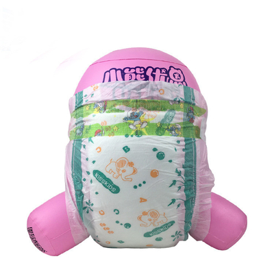 U&amp;Bear Breathable Disposable Baby Diaper Fluff Pulp Plain Woven