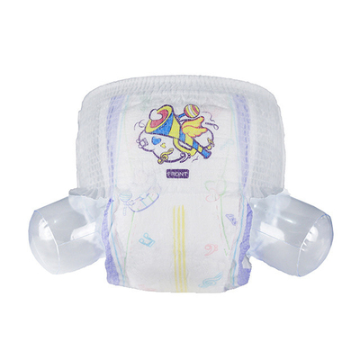 Fluff Pulp Baby Pull Up Pants Breathable Hypoallergenic Pull Up Diapers