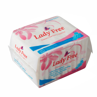 Super Thin Ladies Sanitary Napkins 150ml OEM / Own Brand Smooth Surface
