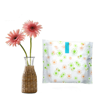 240mm Natural Cotton Sanitary Pads Organic All Cotton Maxi Pads Perforated Film