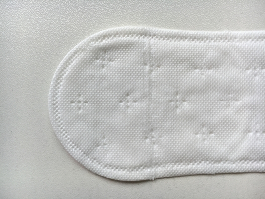 180mm Pure Cotton Organic Cotton Panty Liner Biodegradable For Daily Use