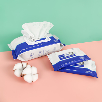 Acetate Disposable Baby Wipes Unscented Sensitive Baby Hand Wipes OEM