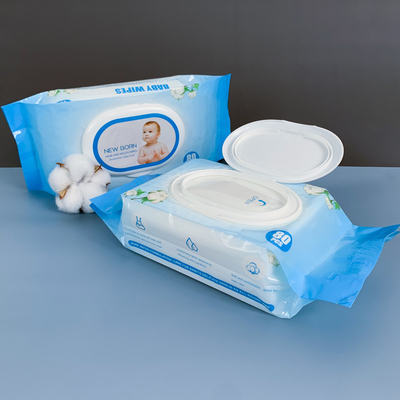 Hypoallergenic Baby Wet Wipes PH Balanced Sensitive Skin Wet Wipes Plant Based