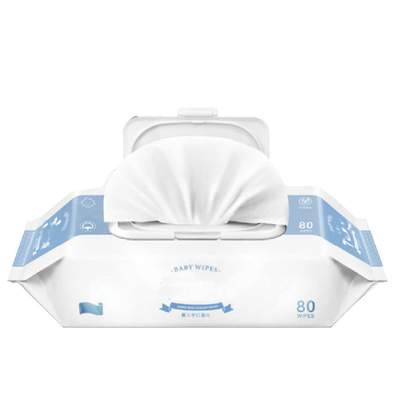 Organic Antibacterial Wet Wipes Folded Alcohol Free Wet Wipes Hyaluronic Acid