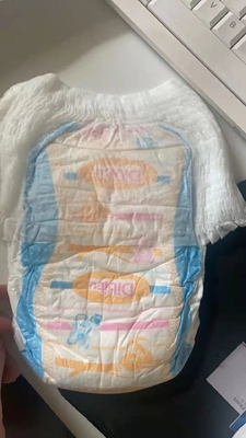 Grade B Cotton Surface Pull Up Pants Diaper Printed For Baby