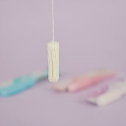 Private Label Sanitary Disposable Organic Cotton Tampons For Women