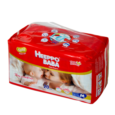 Breathable Newborn Baby Dry Nappy Overnight Printed SAP Diapers Disposable
