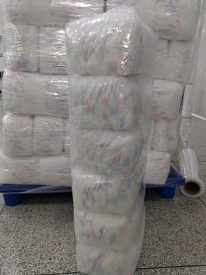 SAP Overnight Printed Disposable Baby Diapers B Grade Breathable